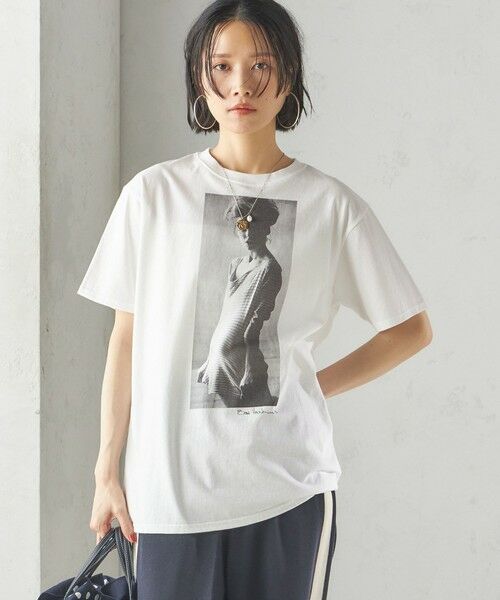 SHIPS for women / シップスウィメン 【SHIPS別注】COUTURE D'ADAM:50th ANNIV Sam Haskins フォト TEE SHIPS別注】COUTURE D'ADAM:50th ANNIV Sam Haskins フォト TEE