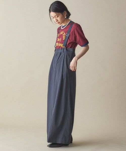 SHIPS / シップス Tシャツ | SHIPS NINE CASE:〈洗濯機可能〉プリント リンガー TEE | 詳細21