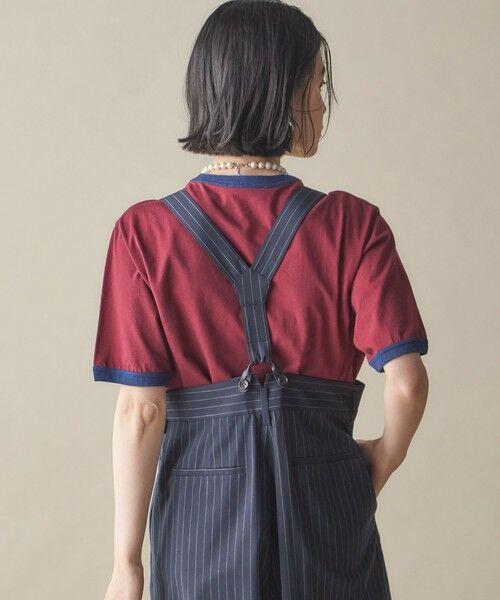 SHIPS / シップス Tシャツ | SHIPS NINE CASE:〈洗濯機可能〉プリント リンガー TEE | 詳細27