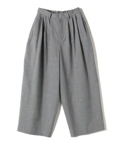 SHIPS / シップス スラックス・ドレスパンツ | SHIPS Primary Navy Label:タック ワイド コクーン パンツ