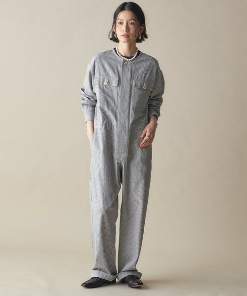 SHIPS for women / シップスウィメン サロペット・オールインワン | SHIPS NINE CASE:〈洗濯機可能〉ジャンプスーツ | 詳細1