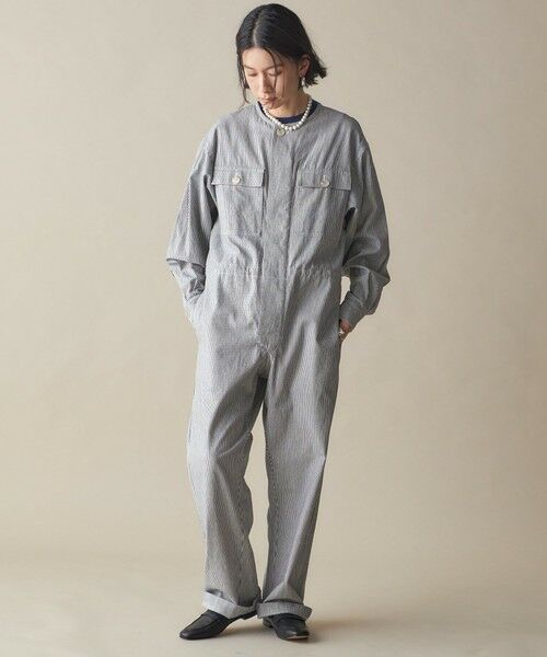 SHIPS for women / シップスウィメン サロペット・オールインワン | SHIPS NINE CASE:〈洗濯機可能〉ジャンプスーツ | 詳細3