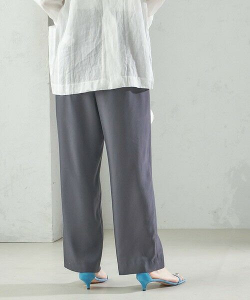 SHIPS / シップス その他パンツ | 〈手洗い可能〉キュプラ混 ツイル ポケット パンツ | 詳細10