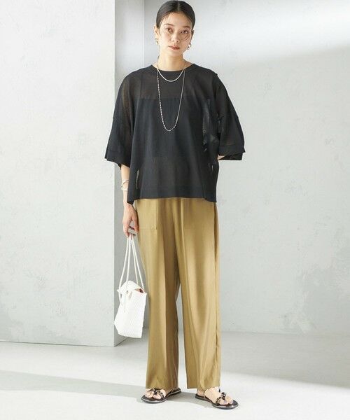 SHIPS / シップス その他パンツ | 〈手洗い可能〉キュプラ混 ツイル ポケット パンツ | 詳細21