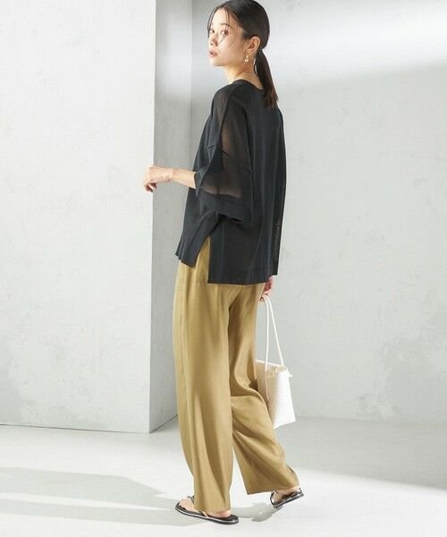 SHIPS / シップス その他パンツ | 〈手洗い可能〉キュプラ混 ツイル ポケット パンツ | 詳細23