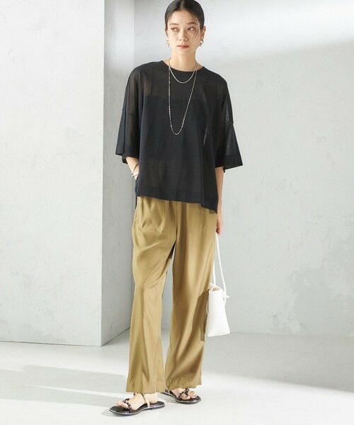 SHIPS / シップス その他パンツ | 〈手洗い可能〉キュプラ混 ツイル ポケット パンツ | 詳細26