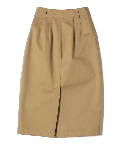 SHIPS / シップス ミニ・ひざ丈スカート | SHIPS Primary Navy Label:コットン チノ コクーン スカート: | 詳細1