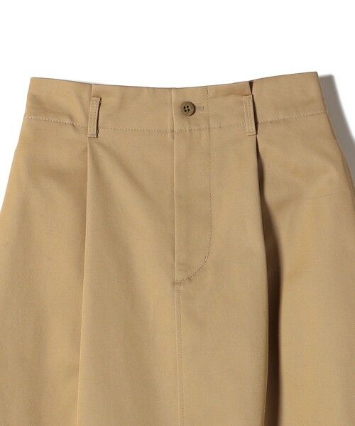SHIPS / シップス ミニ・ひざ丈スカート | SHIPS Primary Navy Label:コットン チノ コクーン スカート: | 詳細4