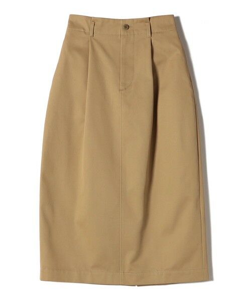 SHIPS for women/シップスウィメン SHIPS Primary Navy Label:コットン チノ コクーン スカート: ベージュ 38 SHIPS for women/シップスウィメン SHIPS Primary Navy Label:コットン チノ コクーン スカート: ベージュ 38