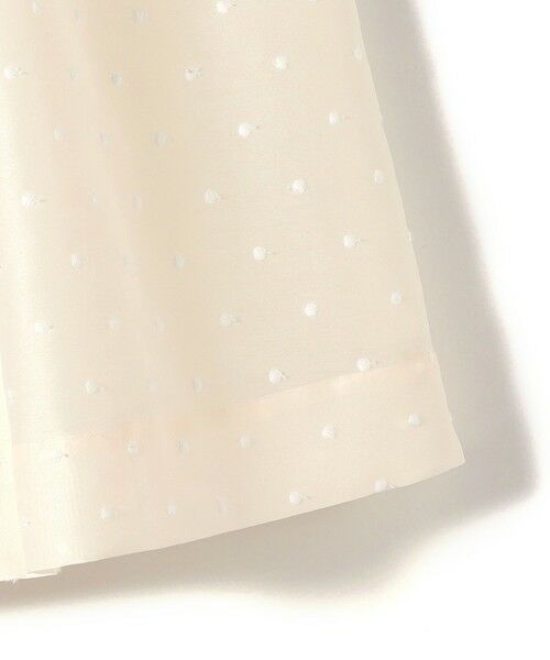 SHIPS / シップス ロング・マキシ丈スカート | 〈手洗い可能〉オーガンジー ドット 刺繍 フレア スカート | 詳細15