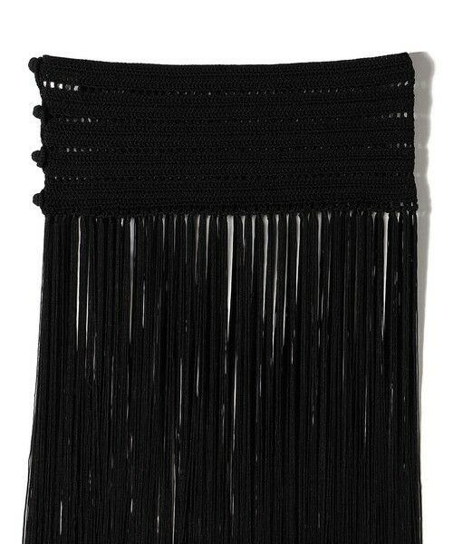 SHIPS / シップス ミニ・ひざ丈スカート | 【SHIPS別注】BINDU:ラップ フリンジ スカート | 詳細5