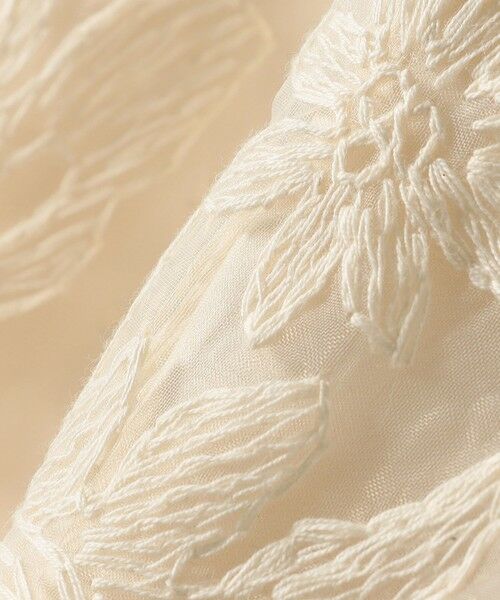 SHIPS / シップス ミニ・ひざ丈スカート | シアー エンブロイダリー スカート | 詳細8