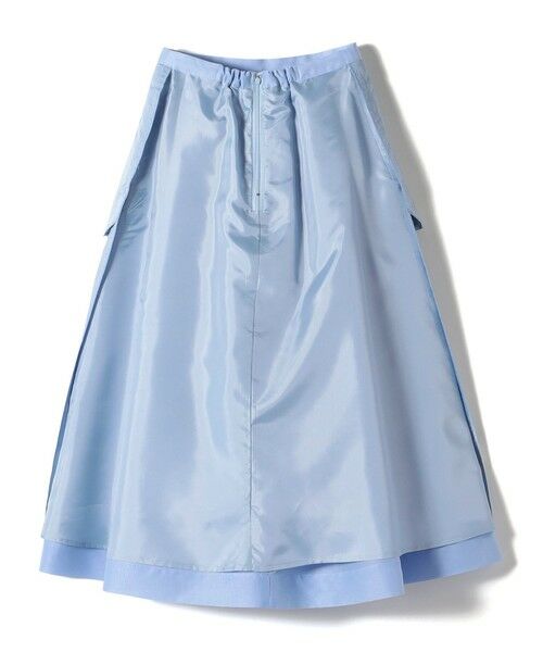 SHIPS / シップス ロング・マキシ丈スカート | 〈手洗い可能〉オーガンジー タック フレア スカート | 詳細14