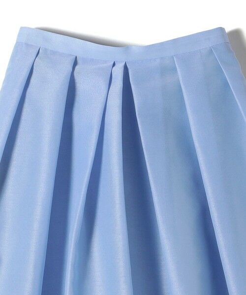 SHIPS / シップス ロング・マキシ丈スカート | 〈手洗い可能〉オーガンジー タック フレア スカート | 詳細15