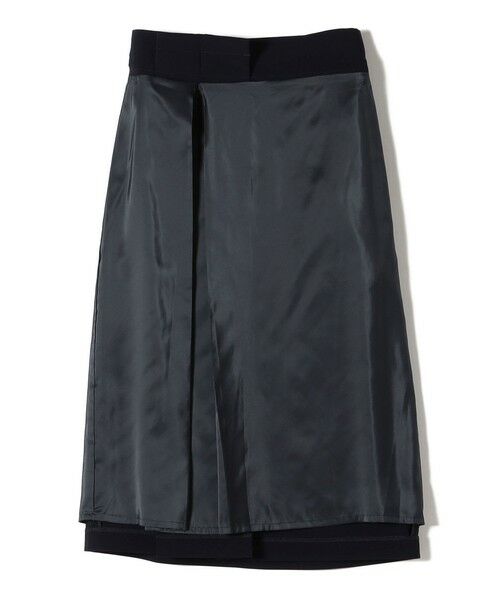 SHIPS / シップス ミニ・ひざ丈スカート | トリアセテート混 セミ タイト スカート | 詳細16