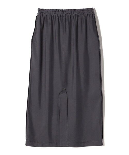 SHIPS / シップス ロング・マキシ丈スカート | 〈手洗い可能〉キュプラ混 ツイル ドロスト スカート | 詳細19