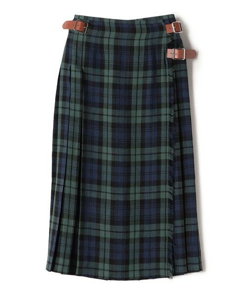 SHIPS for women/シップスウィメン ONEIL OF DUBLIN:ファッション キルト 86cm グリーン 38 SHIPS for women/シップスウィメン ONEIL OF DUBLIN:ファッション キルト 86cm グリーン 38