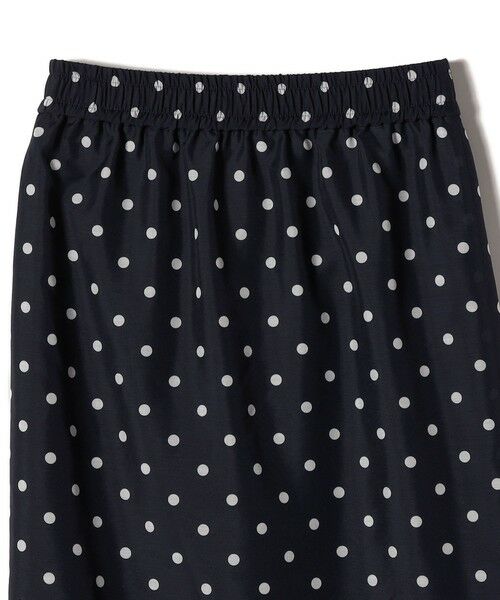 SHIPS / シップス ロング・マキシ丈スカート | 《予約》〈手洗い可能〉ウエスト ゴム シアー ドット タイト スカート | 詳細12