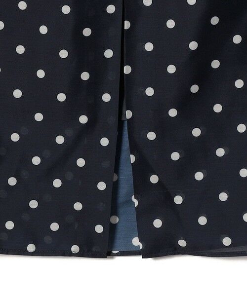 SHIPS / シップス ロング・マキシ丈スカート | 《予約》〈手洗い可能〉ウエスト ゴム シアー ドット タイト スカート | 詳細15