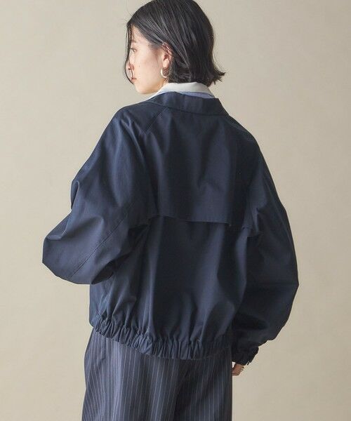 タグ付き未使用♪シップスゆったりウォータープルーフ加工ジップアップブルゾン♪ セール】 SHIPS NINE CASE:〈洗濯機可能〉スイング トップ