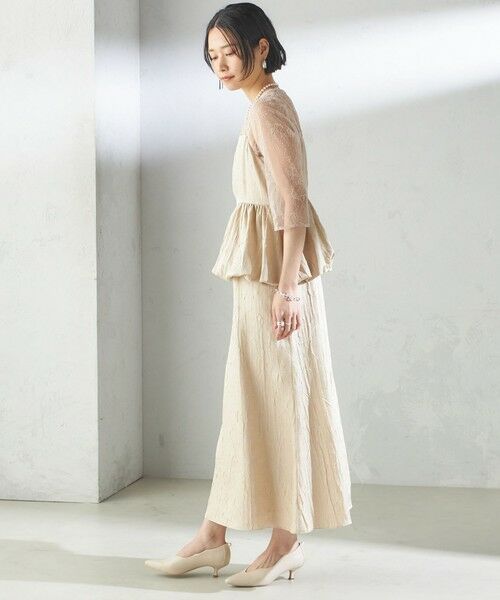 SHIPS / シップス ドレス | kaene:バルーン ペプラム ドレス（セレモニー対応可） | 詳細2