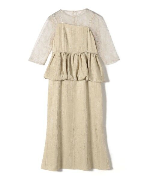 SHIPS / シップス ドレス | kaene:バルーン ペプラム ドレス（セレモニー対応可） | 詳細11