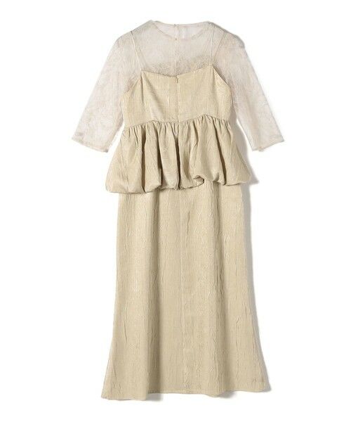 SHIPS / シップス ドレス | kaene:バルーン ペプラム ドレス（セレモニー対応可） | 詳細12