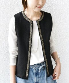 SHIPS / シップス ベスト | 【SHIPS別注】BINDU:ブレード テープ ベスト