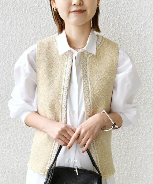 SHIPS / シップス ベスト | 【SHIPS別注】BINDU:ブレード テープ ベスト | 詳細4