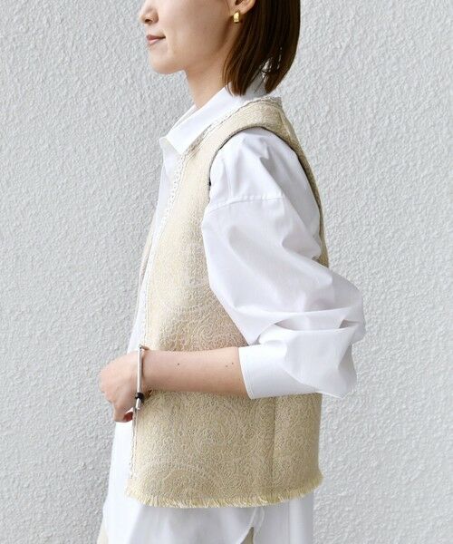 SHIPS / シップス ベスト | 【SHIPS別注】BINDU:ブレード テープ ベスト | 詳細5