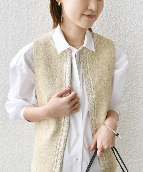 SHIPS / シップス ベスト | 【SHIPS別注】BINDU:ブレード テープ ベスト | 詳細7