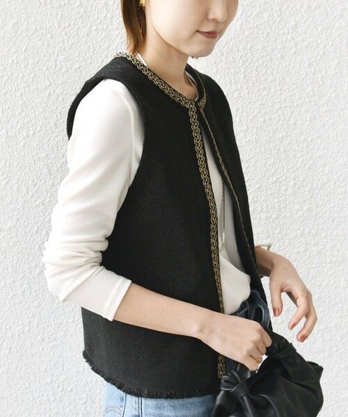 SHIPS / シップス ベスト | 【SHIPS別注】BINDU:ブレード テープ ベスト | 詳細23