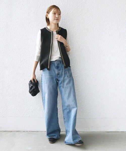 SHIPS / シップス ベスト | 【SHIPS別注】BINDU:ブレード テープ ベスト | 詳細18