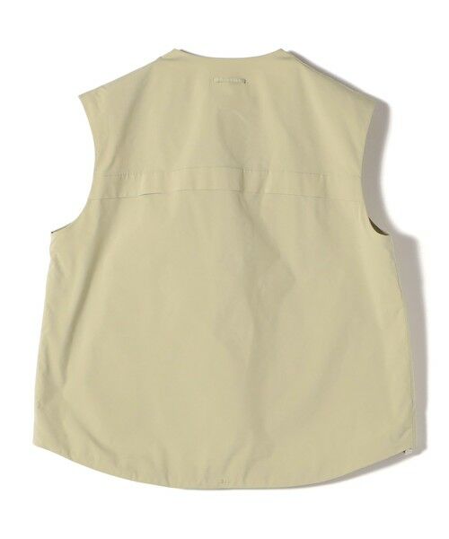 SHIPS / シップス ベスト | SHIPS Primary Navy Label:タフタ ジップアップ ジレ | 詳細2