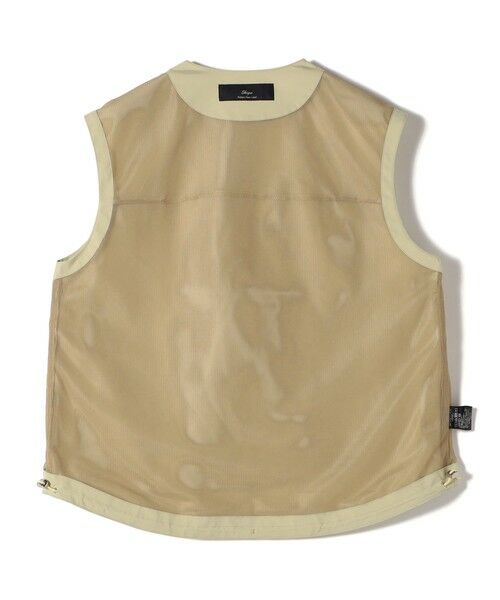 SHIPS / シップス ベスト | SHIPS Primary Navy Label:タフタ ジップアップ ジレ | 詳細4