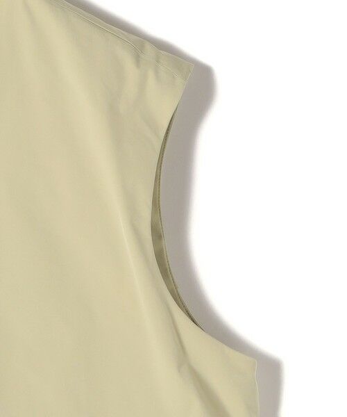 SHIPS / シップス ベスト | SHIPS Primary Navy Label:タフタ ジップアップ ジレ | 詳細6