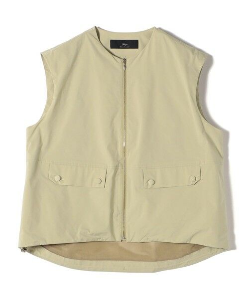SHIPS for women/シップスウィメン SHIPS Primary Navy Label:タフタ ジップアップ ジレ ライム ONE SIZE SHIPS for women/シップスウィメン SHIPS Primary Navy Label:タフタ ジップアップ ジレ ライム ONE SIZE