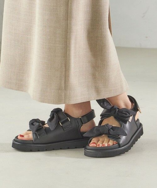 SHIPS / シップス サンダル | 2WAY リボン サンダル | 詳細1
