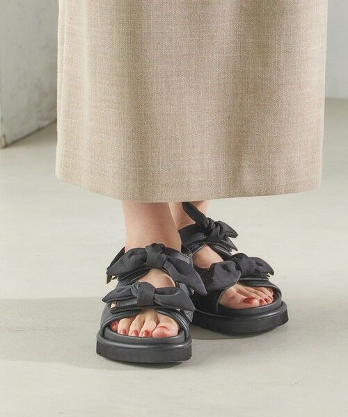 SHIPS / シップス サンダル | 2WAY リボン サンダル | 詳細2