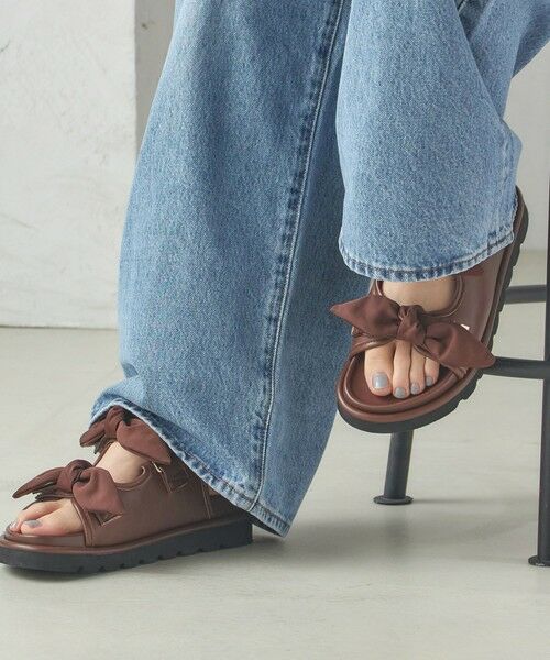 SHIPS / シップス サンダル | 2WAY リボン サンダル | 詳細12