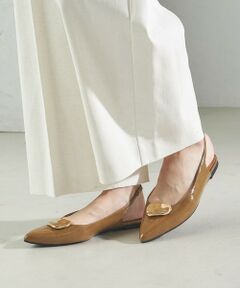 SHIPS / シップス パンプス | 2WAY バックル スリング バック フラット シューズ