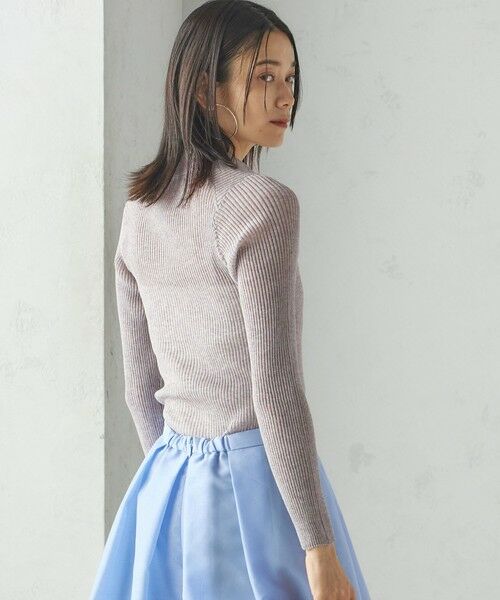 SHIPS / シップス ニット・セーター | 《予約》〈手洗い可能〉シアー リブ 長袖 ポロ ニット | 詳細24