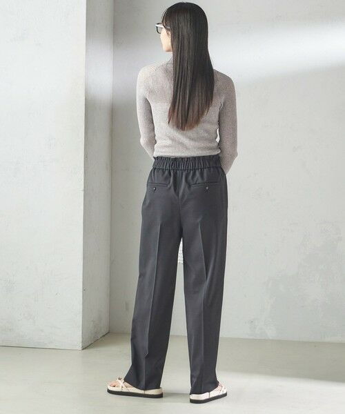 SHIPS / シップス ニット・セーター | 《予約》〈手洗い可能〉シアー リブ 長袖 ポロ ニット | 詳細4