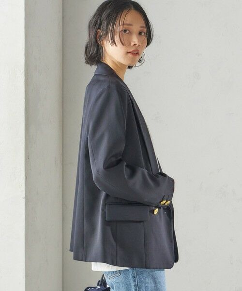 SHIPS / シップス テーラードジャケット | 【SHIPS別注】TICCA×manipuri: 50th ANNIV テーラード ジャケット | 詳細11