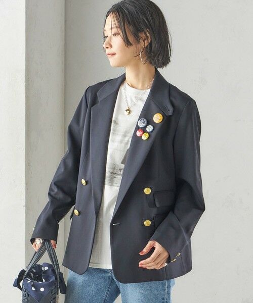 SHIPS / シップス テーラードジャケット | 【SHIPS別注】TICCA×manipuri: 50th ANNIV テーラード ジャケット | 詳細9