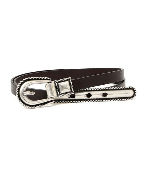 SHIPS for women/シップスウィメン LEFIJE:バックル デザイン ベルト ブラウン ONE SIZE SHIPS for women/シップスウィメン LEFIJE:バックル デザイン ベルト ブラウン ONE SIZE