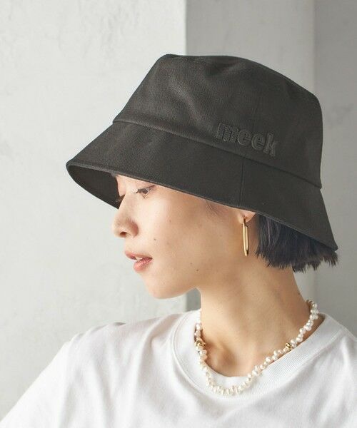 SHIPS for women/シップスウィメン ロゴ バケット ハット ブラック ONE SIZE SHIPS for women/シップスウィメン ロゴ バケット ハット ブラック ONE SIZE