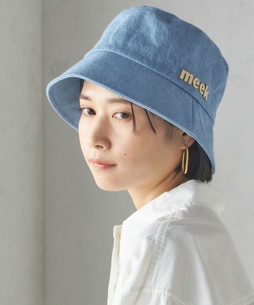 SHIPS for women/シップスウィメン ロゴ バケット ハット(ライトブルー) ライトブルー ONE SIZE SHIPS for women/シップスウィメン ロゴ バケット ハット(ライトブルー) ライトブルー ONE SIZE