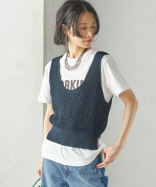 SHIPS / シップス ネックレス・ペンダント・チョーカー | in mood:リボン ニット ボール ネックレス | 詳細3