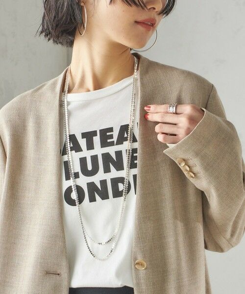 SHIPS for women/シップスウィメン in mood:ミニ ハート ロング ネックレス シルバー ONE SIZE SHIPS for women/シップスウィメン in mood:ミニ ハート ロング ネックレス シルバー ONE SIZE